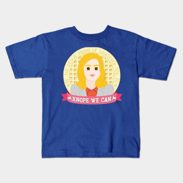 Knope We Can Kids T-Shirt by Oneskillwonder